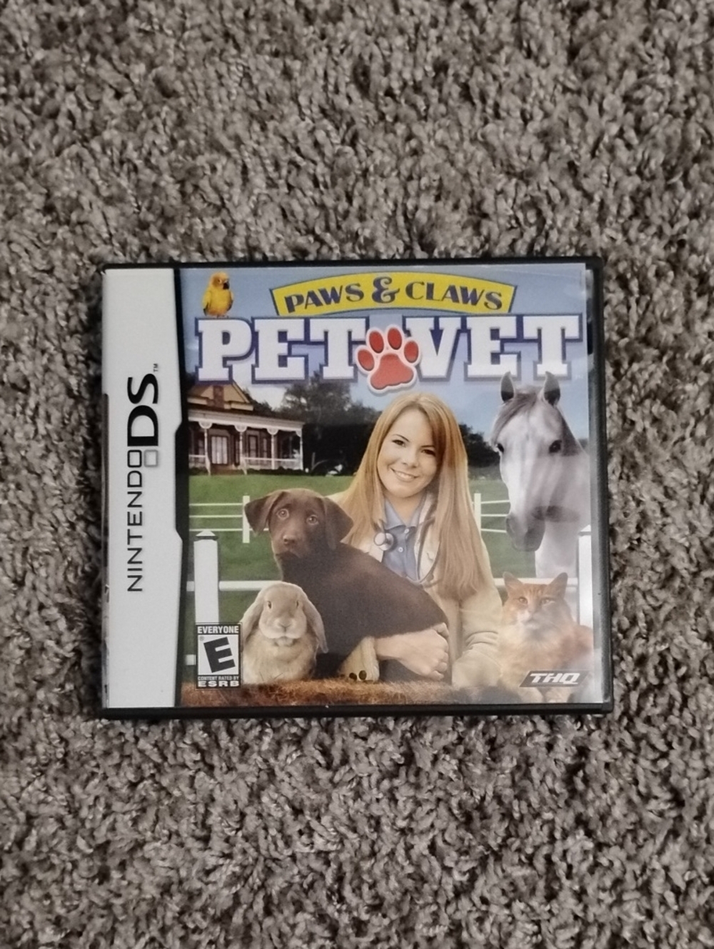 Paws & Claws: Pet Vet (Nintendo DS) - Complete in Box (CIB)